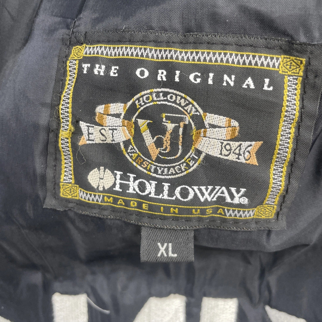 Vikings Lacrosse Leather Wool Varsity Letterman Jacket Size XL