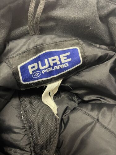 Vintage Pure Polaris Reissa Membrane Snowmobile Racing Jacket Size Large