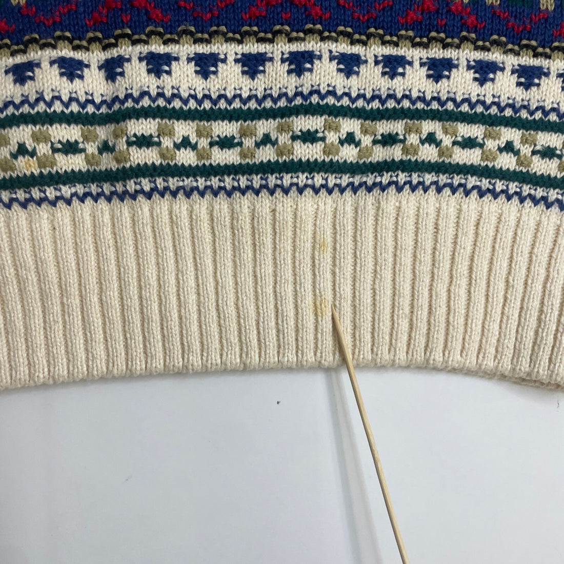 Vintage Peconic Bay Traders Crewneck Sweater Size Large Fair Isle