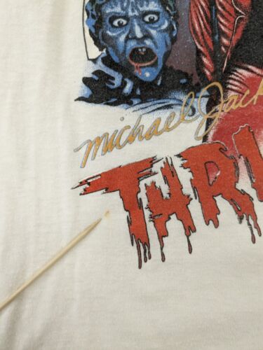 Vintage 1980’s Michael Jackson Thriller sold T-shirt