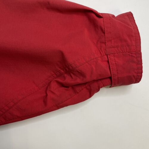 Vintage Eddie Bauer Field Coat Jacket Size Large Red