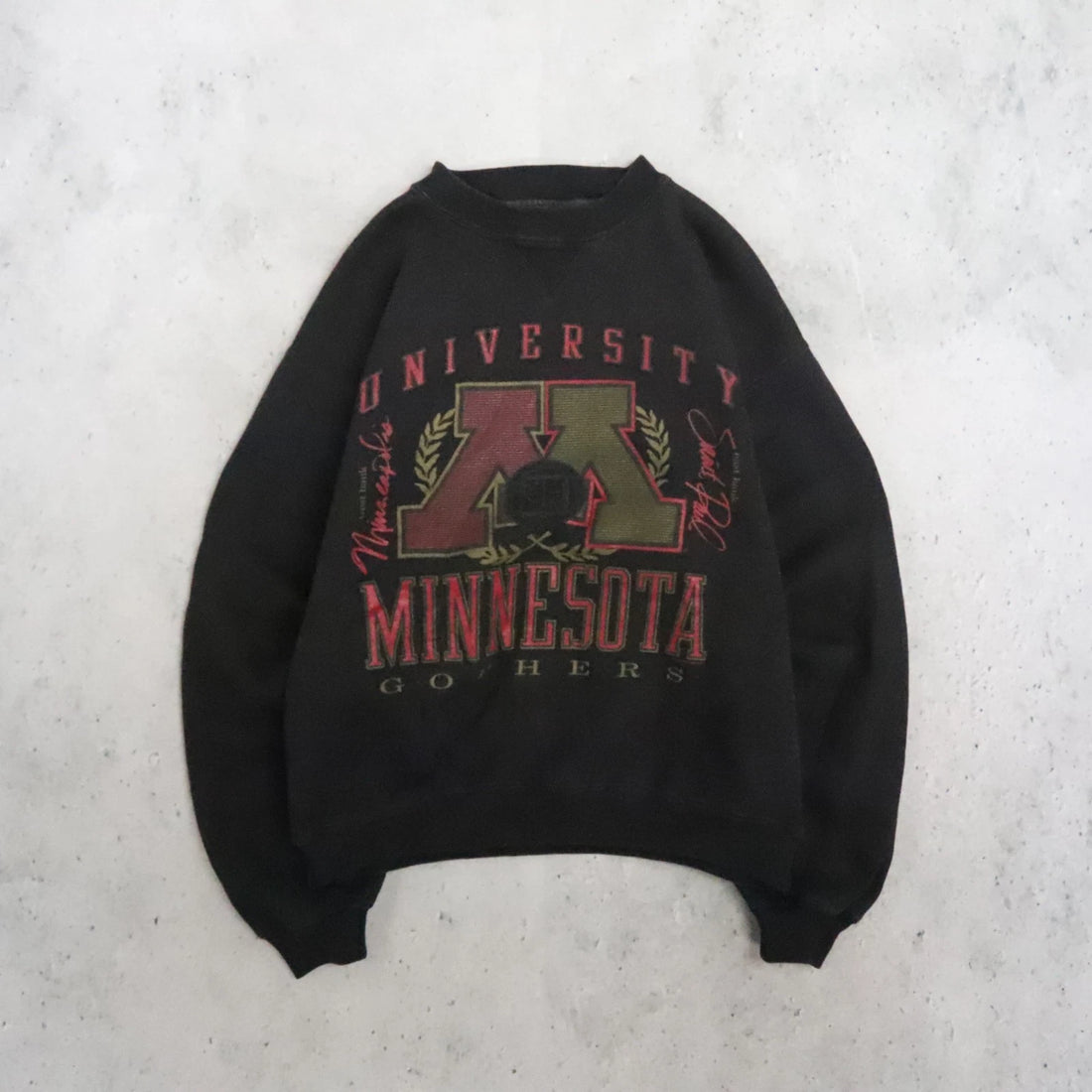 Vintage Minnesota Golden Gophers Crewneck Sweatshirt Size Large NCAA