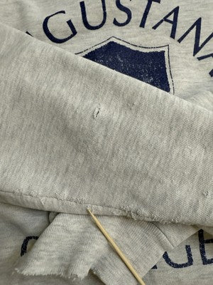 Vintage Augusta College Champion Crewneck Sweatshirt Size 2XL Distressed 80s