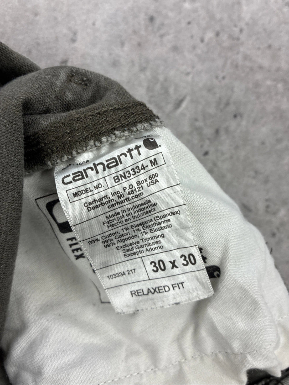 Carhartt Carpenter Double Knee Work Pants Size 30 X 30