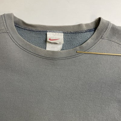 Vintage Nike Crewneck Sweatshirt Size XL Blue Embroidered Swoosh 90s