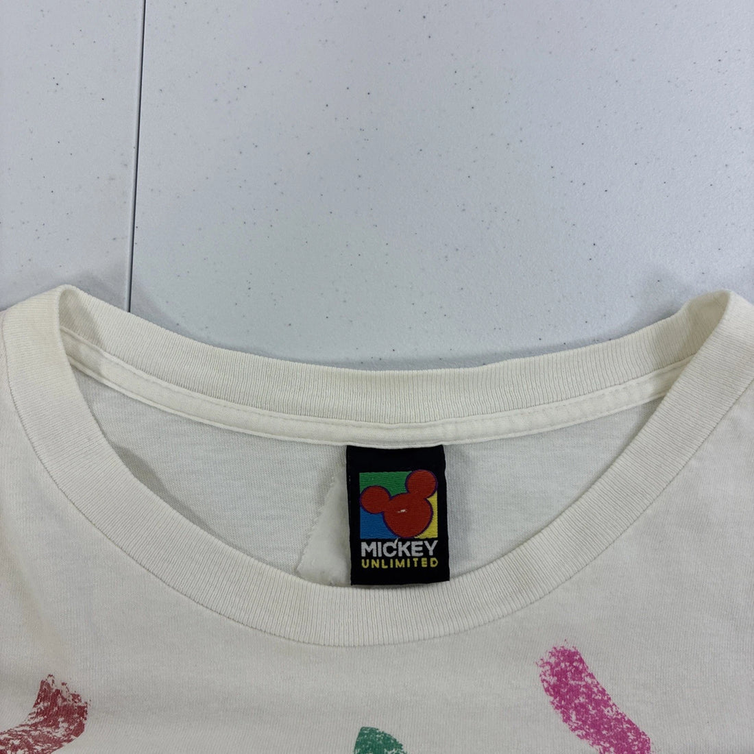 Vintage Mickey Mouse Disney T-Shirt Size 2XL All Over Print
