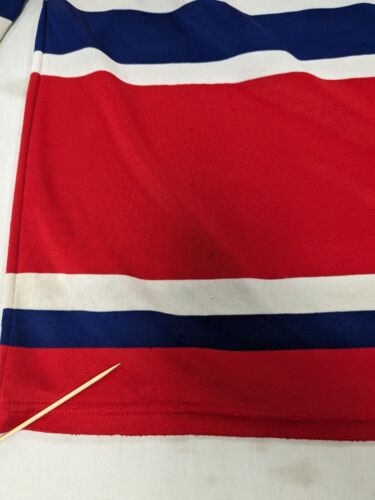 Vintage Montreal Canadien CCM Maska Jersey Size Medium Red NHL