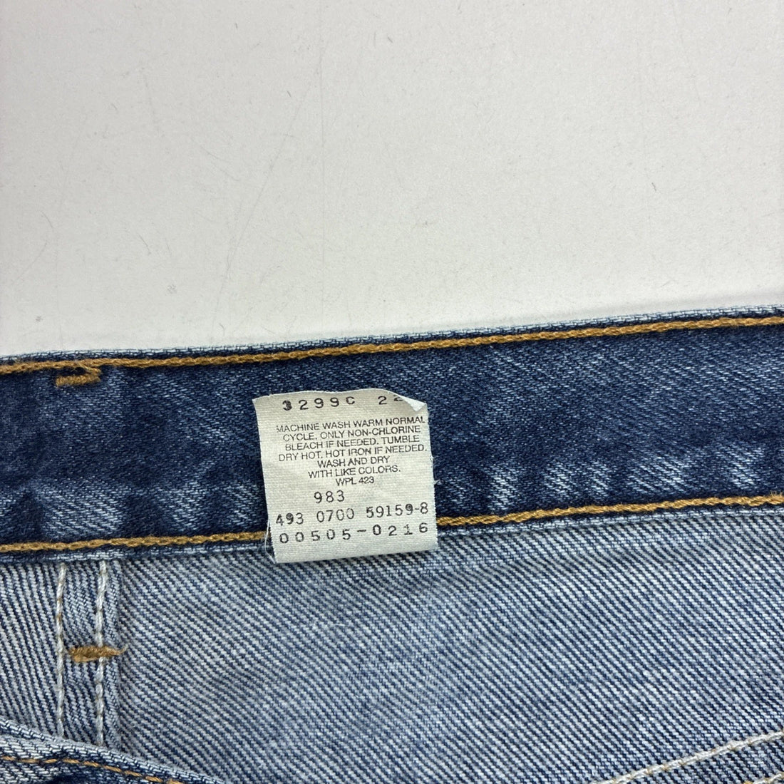 Vintage Levi Strauss & Co 505 Denim Jeans Pants 36 X 30 00505-0216