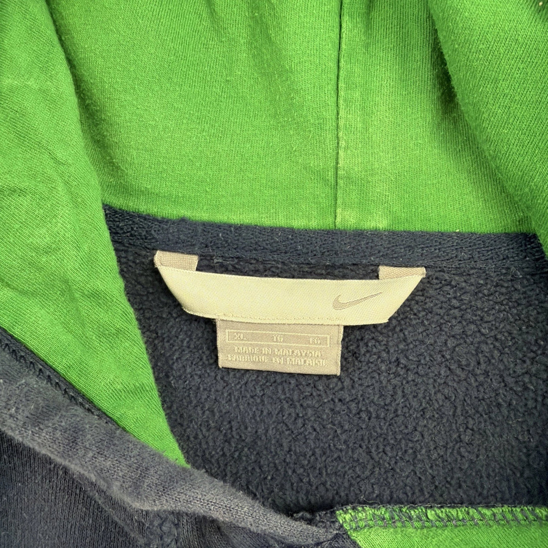 Vintage Nike Swoosh Sweatshirt Hoodie Size XL