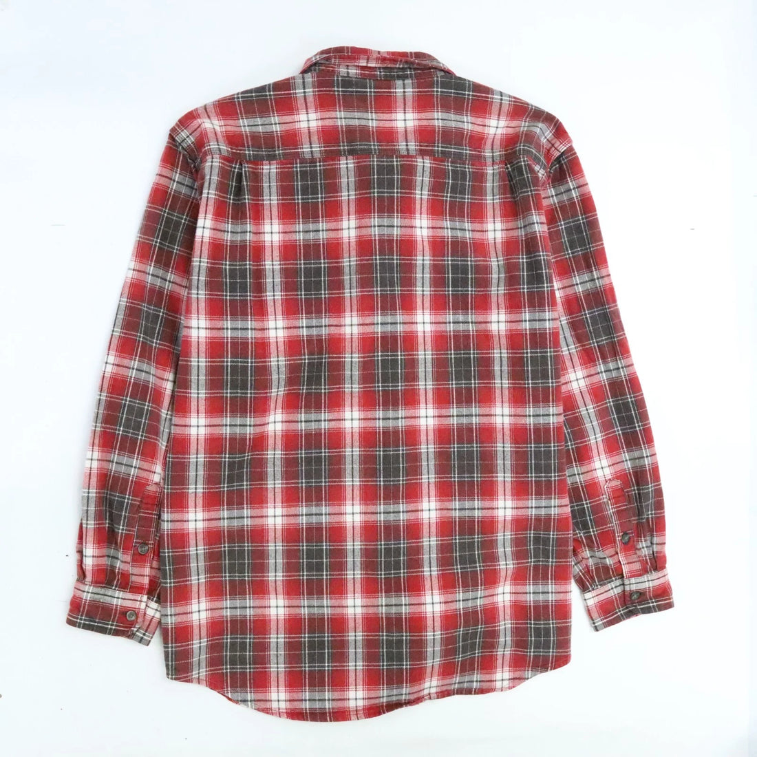 Carhartt Work Button Up Shirt Size XL Red Plaid