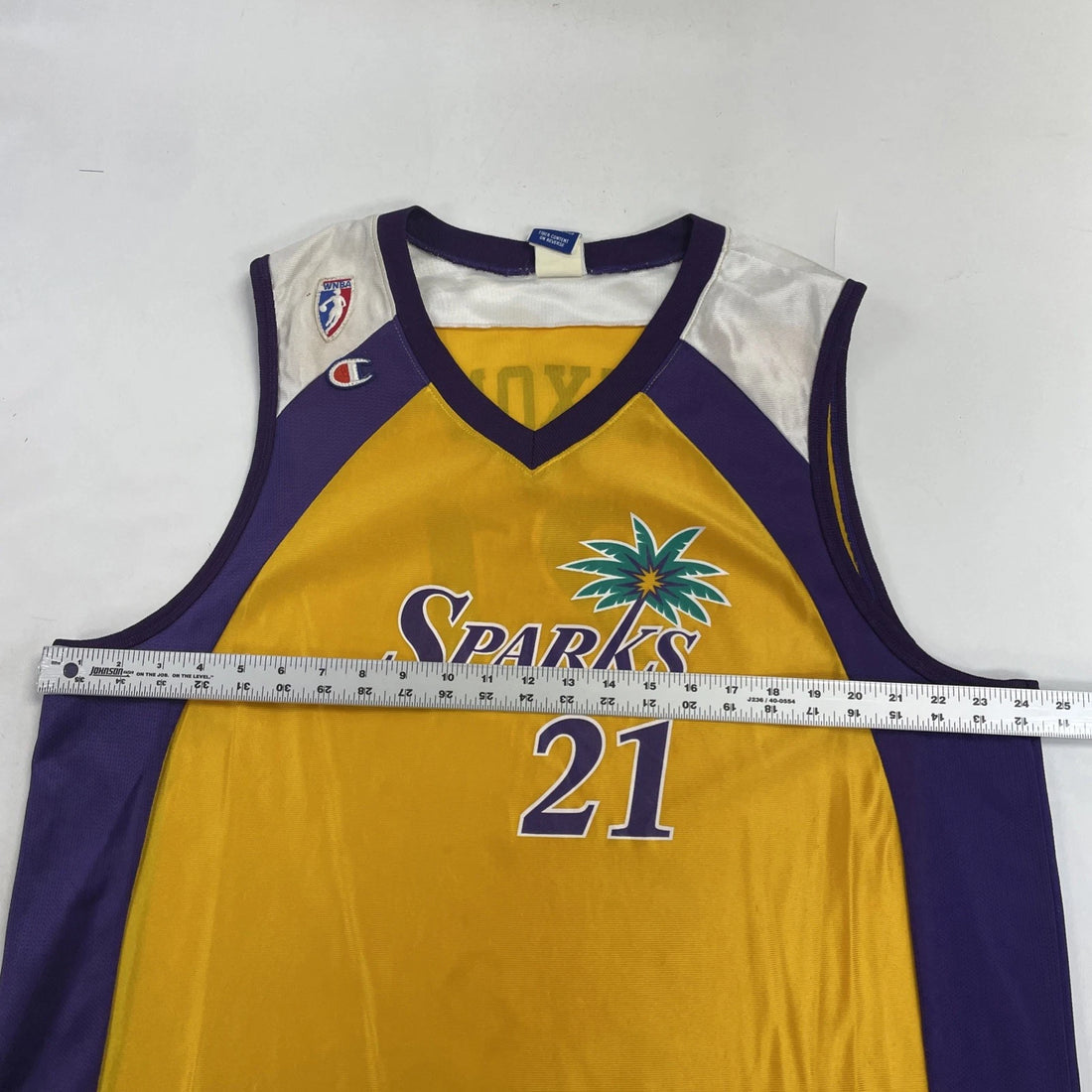 Vintage Los Angeles Sparks Tamecka Dixon Champion Jersey Size XL WNBA