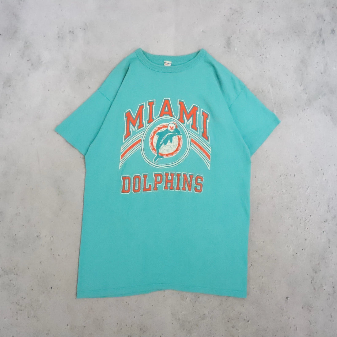 Vintage Miami Dolphins Champion T-Shirt Size Large 80s NFL