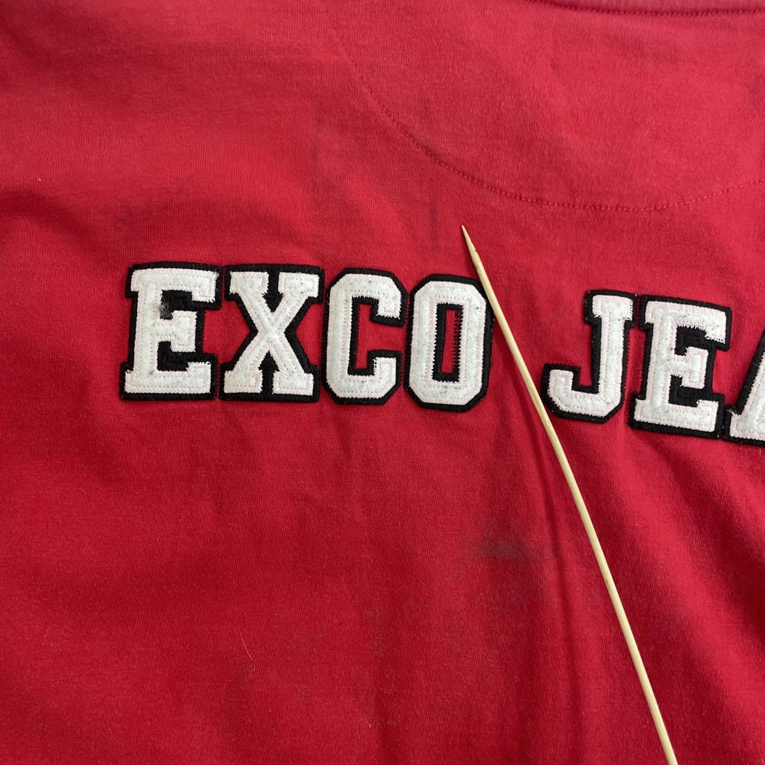 Exco Jeans Long Sleeve T-Shirt Size XL Y2K