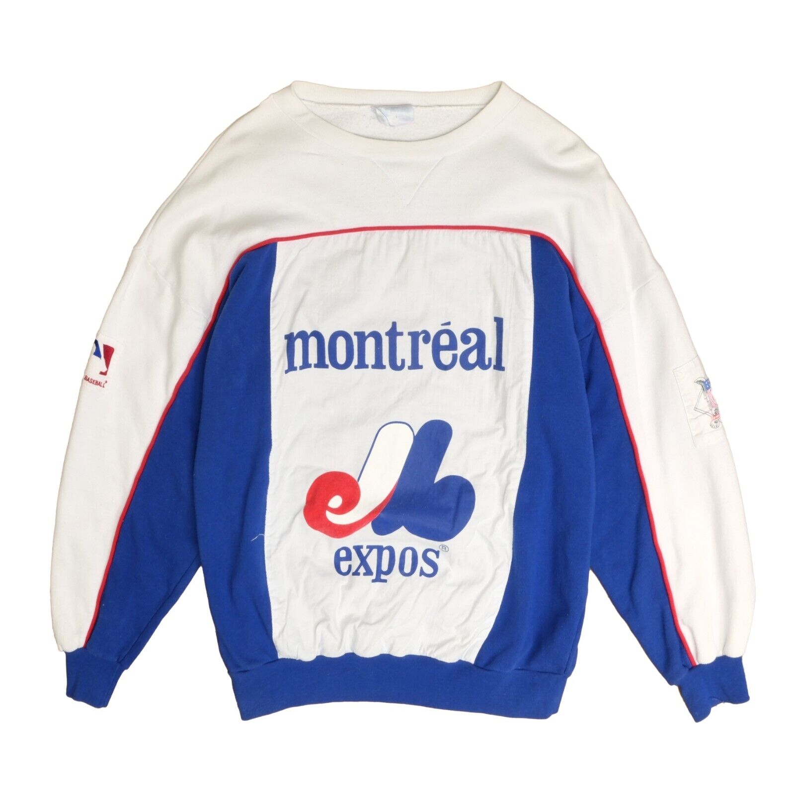 Vintage Montreal Expos Sweatshirt Crewneck Size Medium MLB