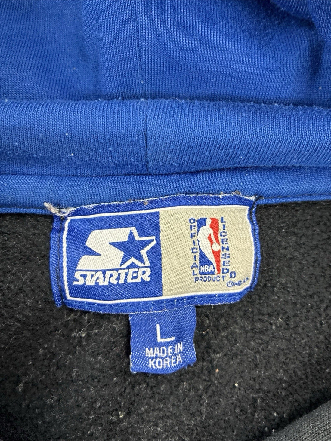 Orlando Magic Starter Sweatshirt Hoodie Size Large NBA