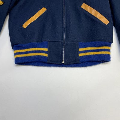 Vintage Wayzata Wool Varsity Lettertman Cheerleading Jacket Womens Medium 80s