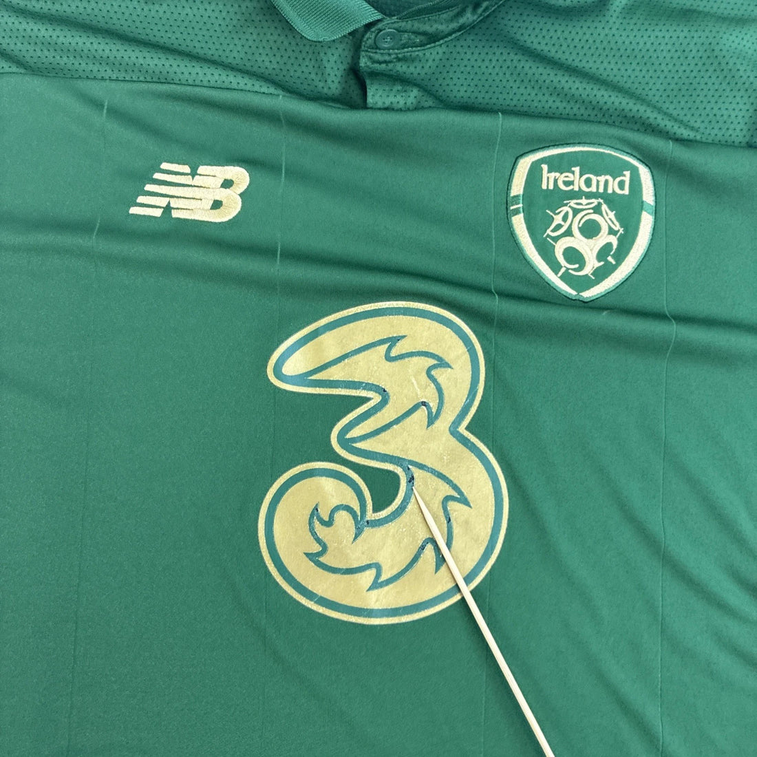Ireland New Balance Football Kit Jersey Size XL