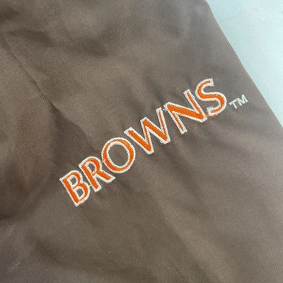 Vintage Cleveland Browns Reebok Pullover Windbreaker Light Jacket Large NCAA