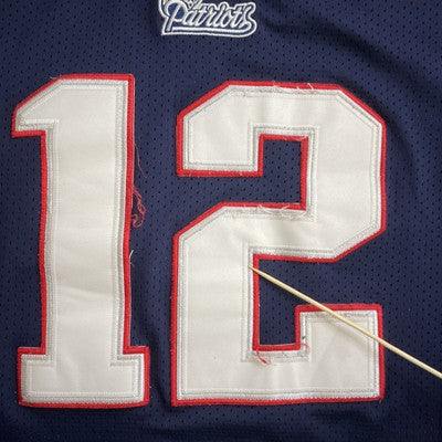 New England Patriots Tom Brady Authentic Reebok Jersey Size 54 NFL