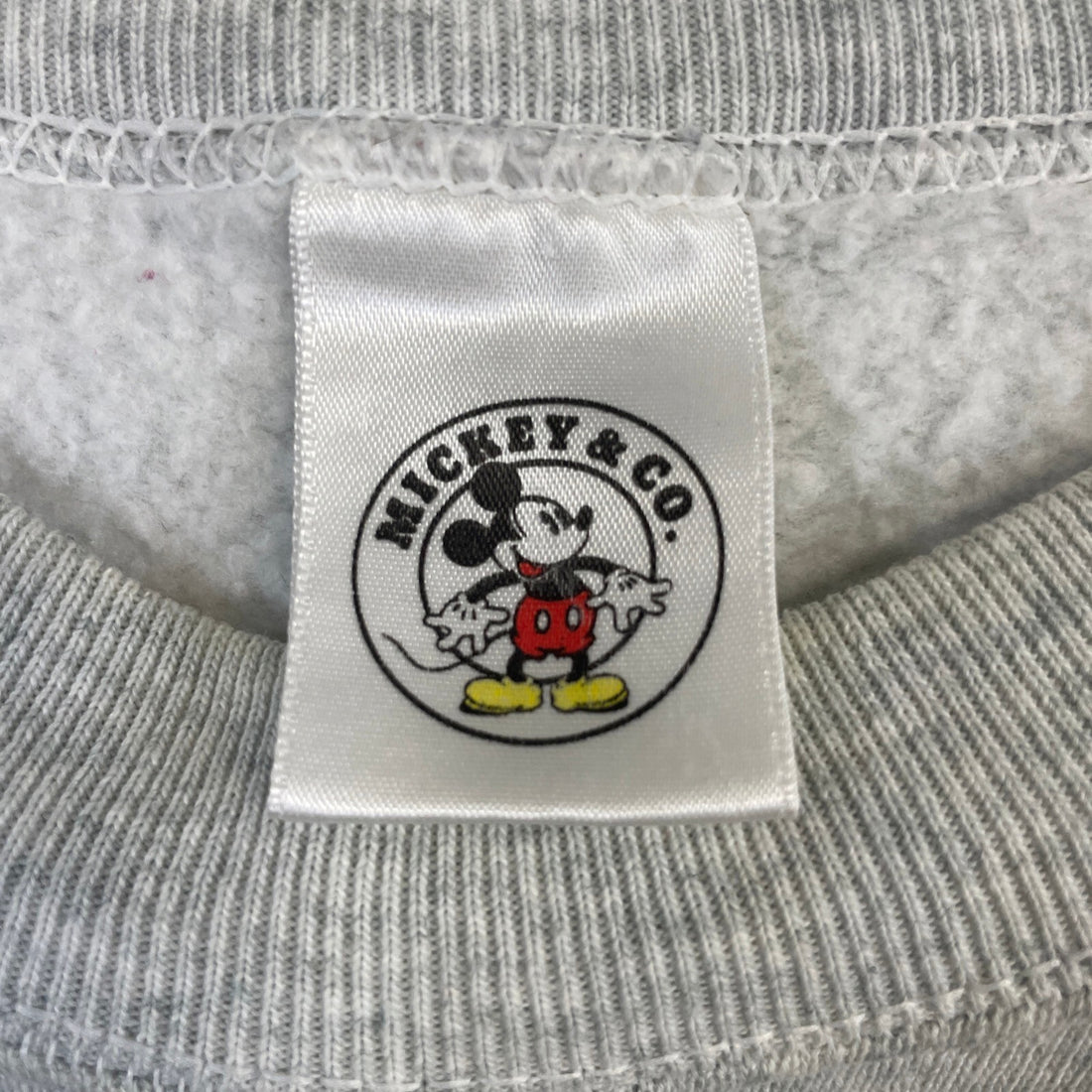 Vintage Mickey Mouse University Disney Crewneck Sweatshirt Size XL