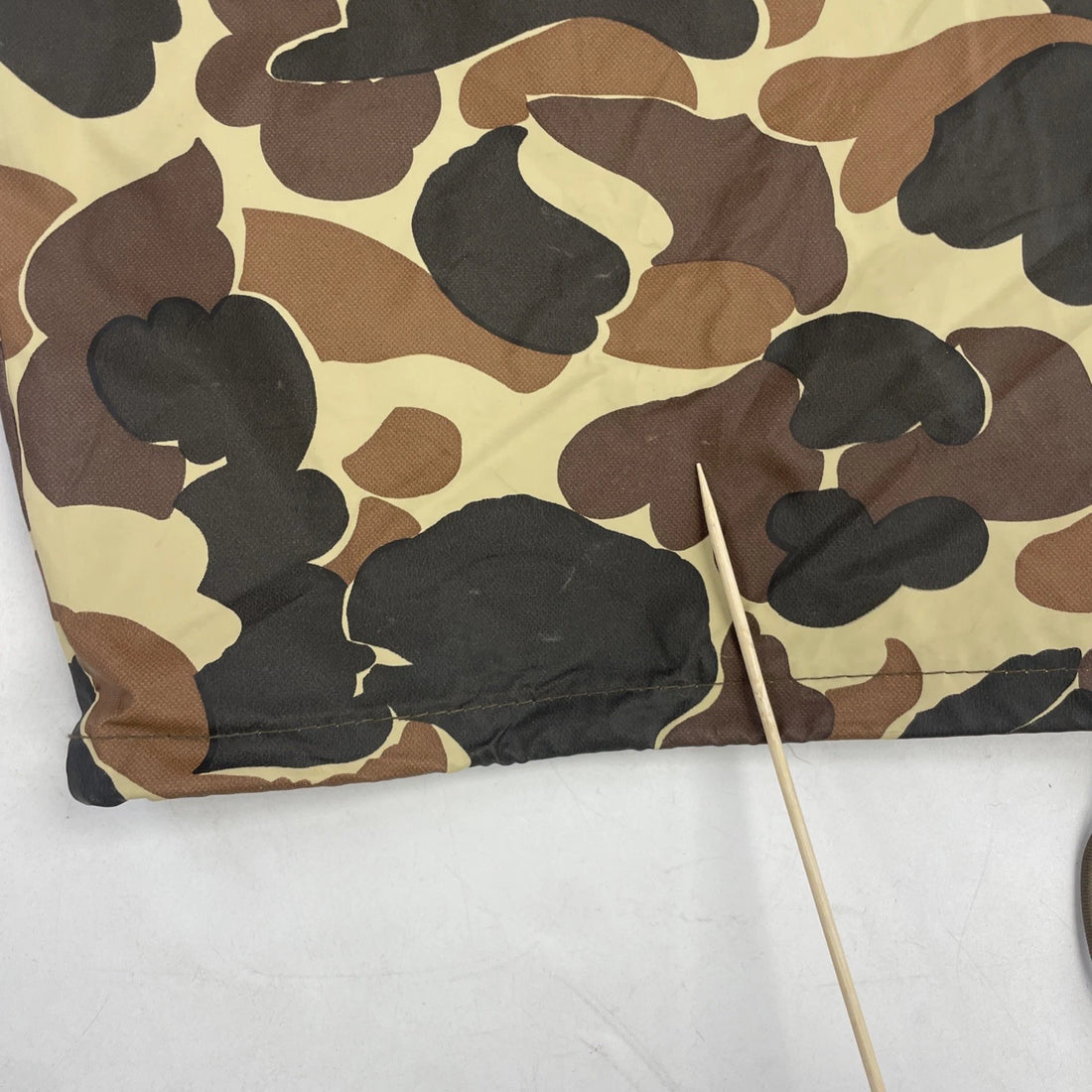 Columbia Duck Camo PVC Rain Coat Jacket Size Large