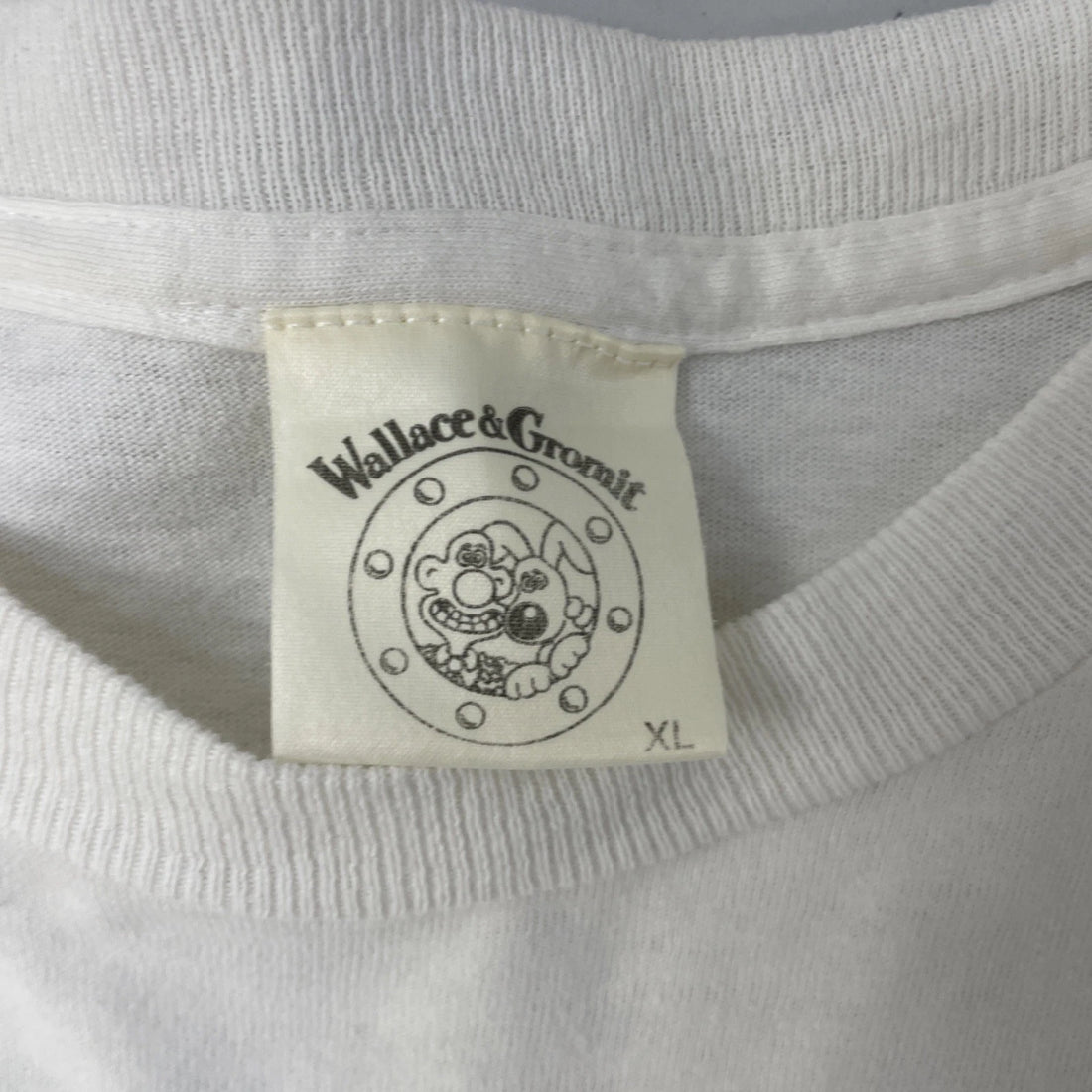 Vintage Wallace & Gromit T-Shirt Size XL Cartoon Promo 1989 80s