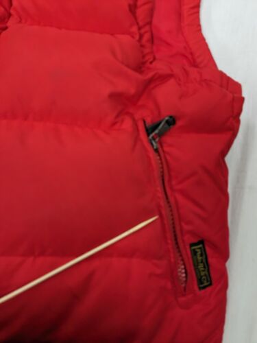 Red polo bubble sales vest