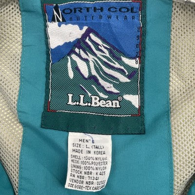 Vintage L.L. Bean Coat Jacket Size Large Tall Blue