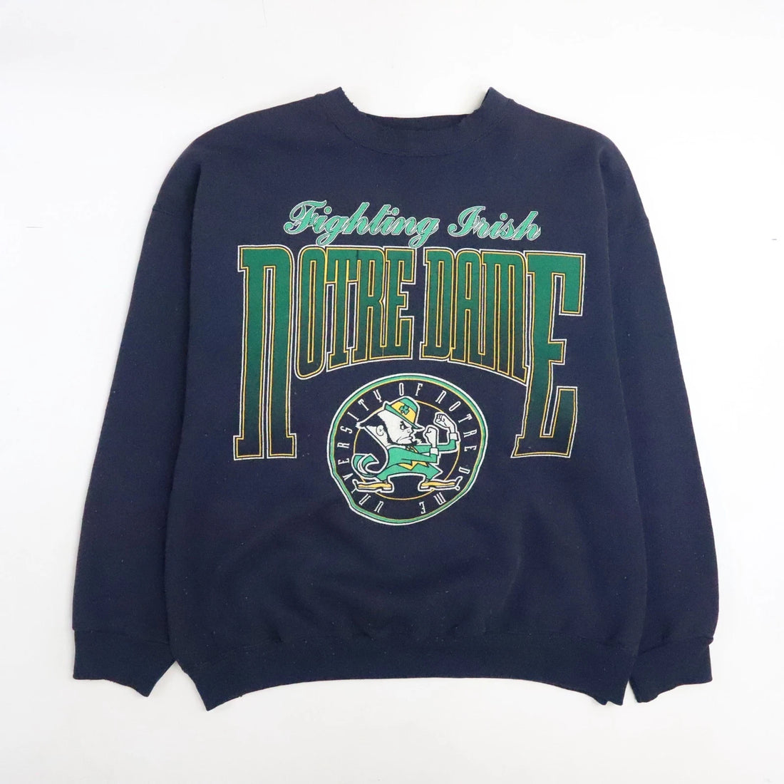 Vintage Notre Dame Fighting Irish Crewneck Sweatshirt Size XL NCAA