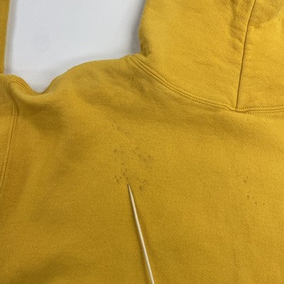 Vintage California Golden Bears Russell Athletic Sweatshirt Hoodie Medium Yellow