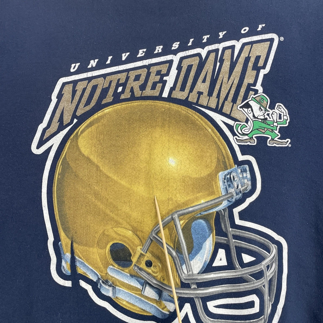 Vintage Notre Dame Fighting Irish Football Crewneck Sweatshirt Size Medium NCAA