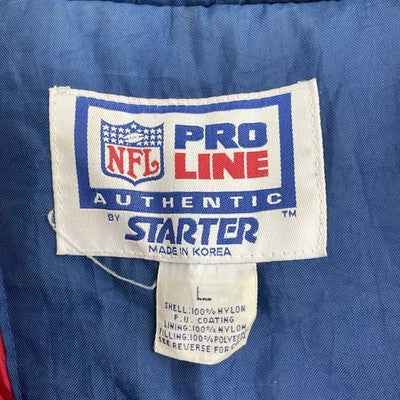 Vintage New England Patriots Starter Puffer Jacket Size Large NFL