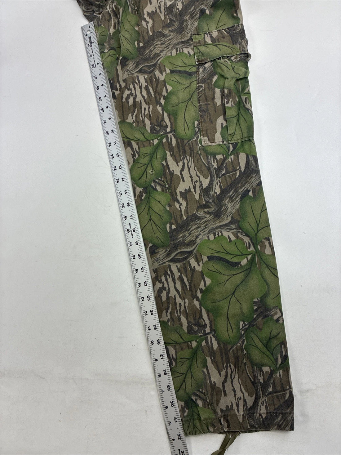 Vintage Mossy Oak Full Foliage Camo Hunting Cargo Pants Size Small