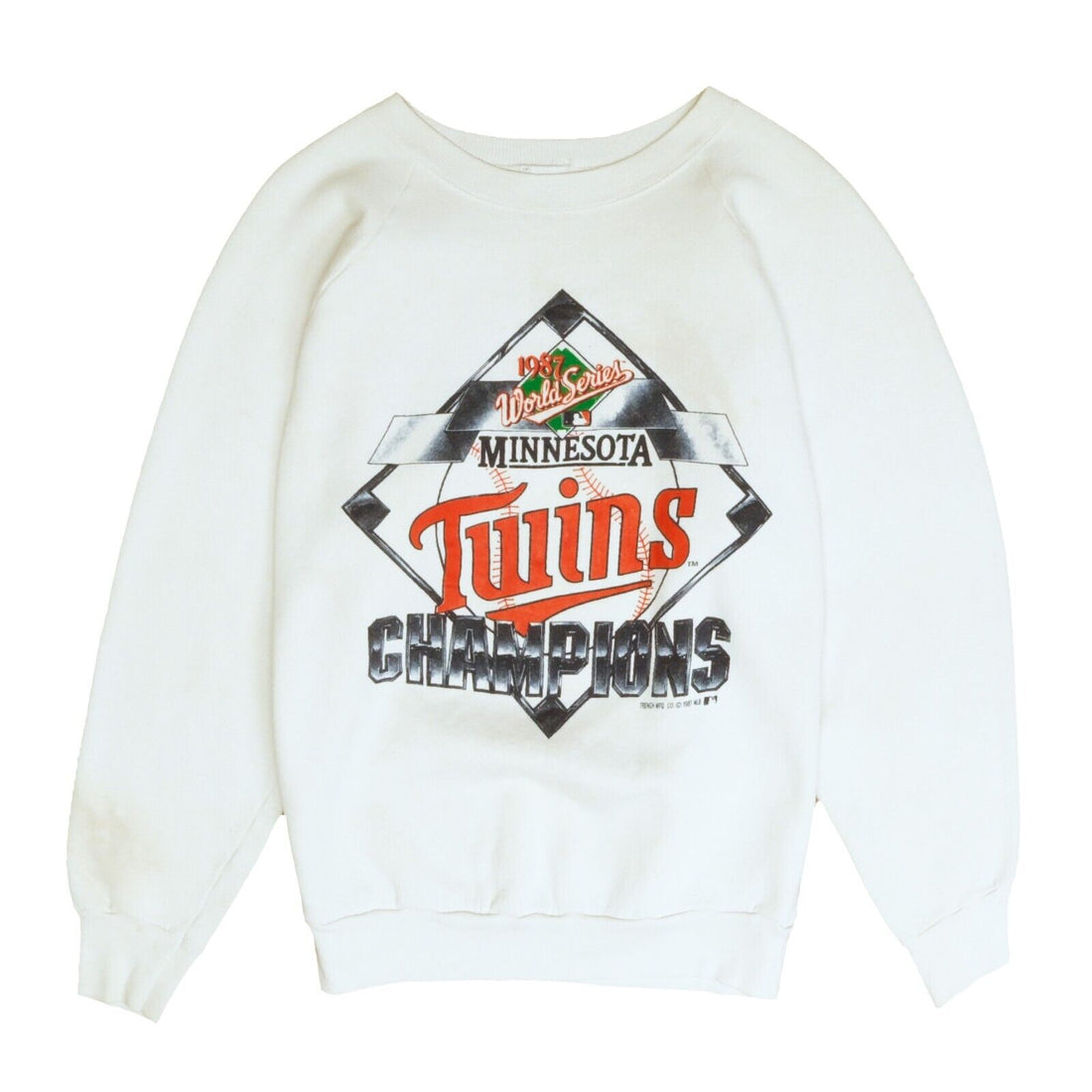 Vintage Minnesota Twins 1987 World Series Champ Sweatshirt Size Large –  Throwback Vault