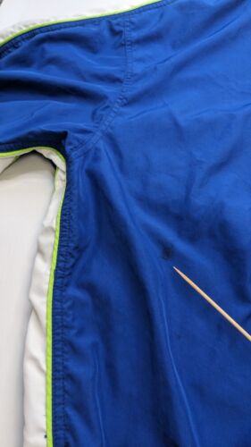 Vintage Nike Challenge Court Windbreaker Light Jacket Size Large Reversible 90s