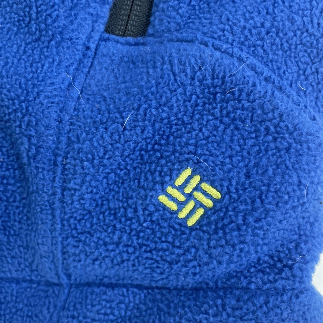 Columbia Titanium Fleece Jacket Size Large Blue