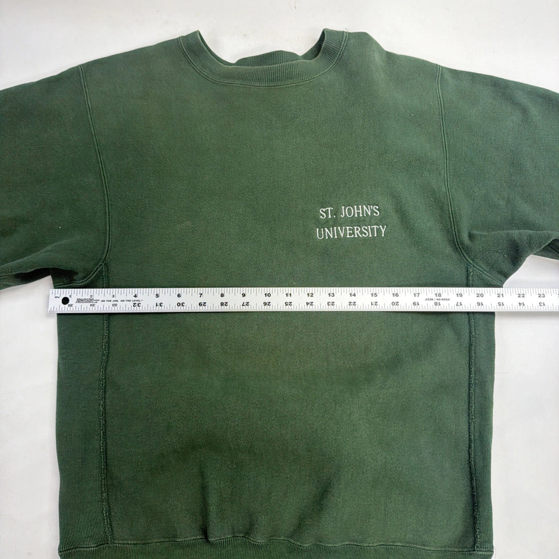 Vintage St. John's University Champion Reverse Weave Crewneck Sweatshirt Large