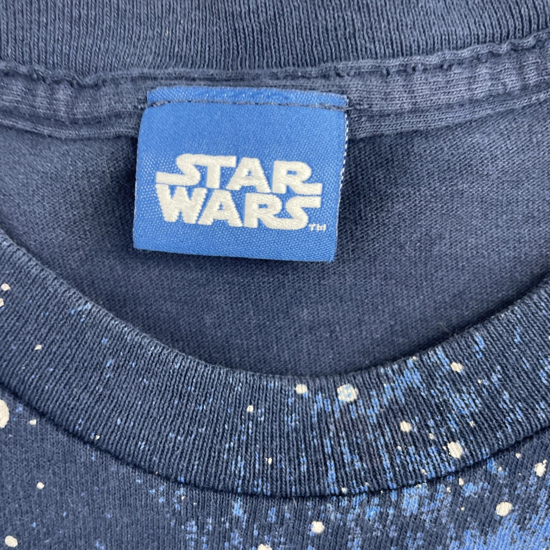 Vintage Star Wars T-Shirt Size Large All Over Print