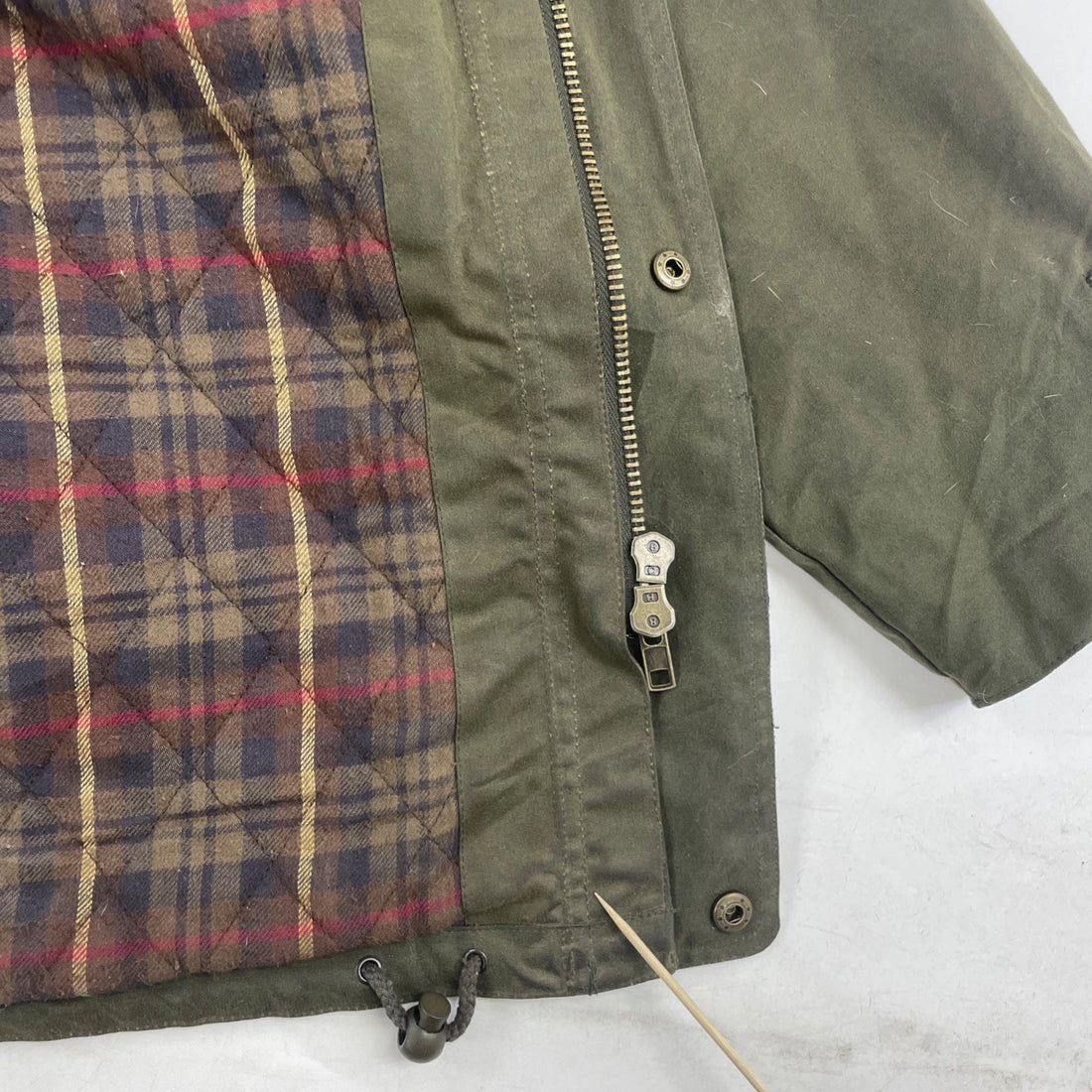 Oxford Blue Wax Barn Coat Chore Work Jacket Size Small England