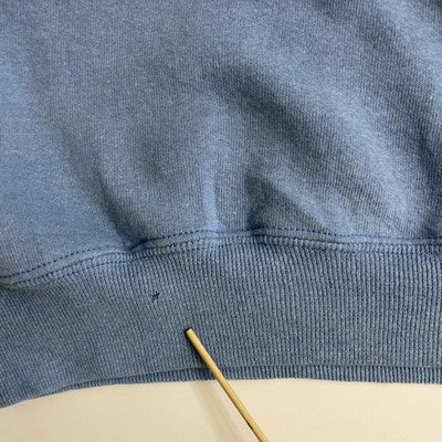 Vintage Russell Athletic Blank Crewneck Sweatshirt Size Medium Blue