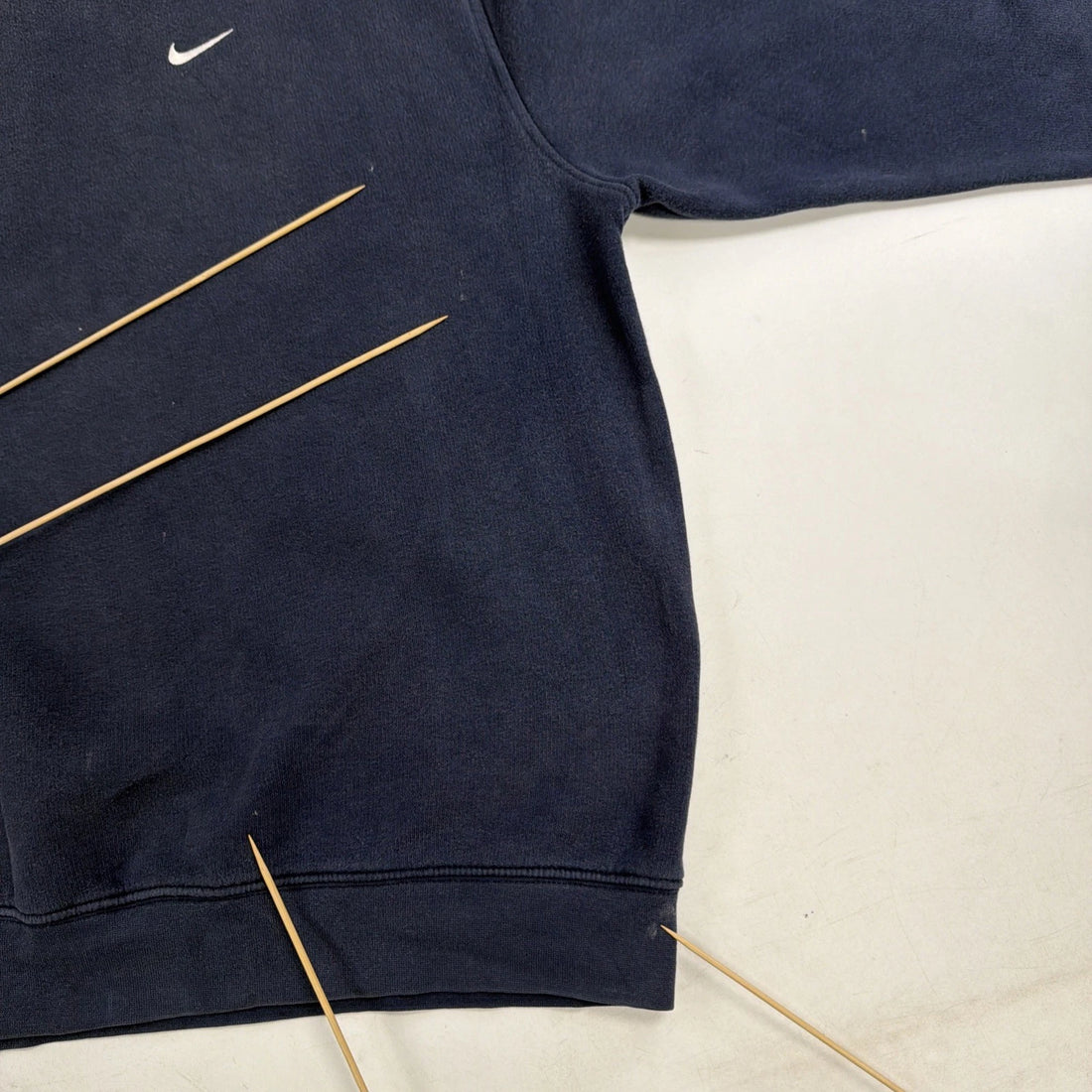 Vintage Nike Crewneck Sweatshirt Size Medium Blue Embroidered