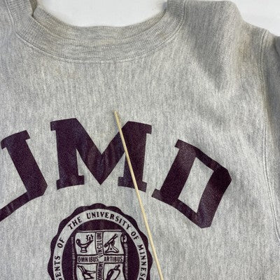 Vintage UMD Crest Champion Reverse Weave Crewneck Sweatshirt Size Small