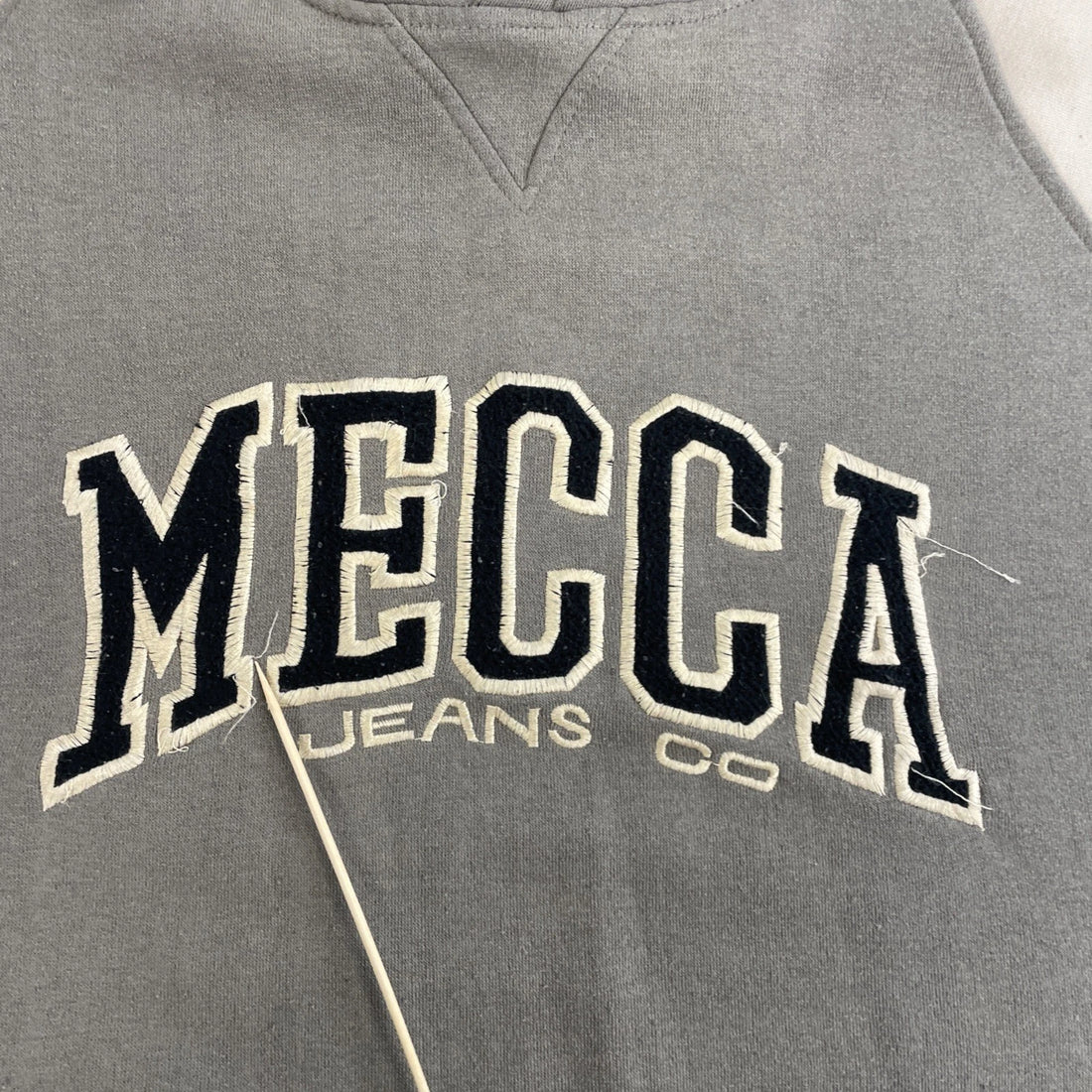 Vintage Mecca Jeans Co. Sweatshirt Hoodie Size Medium Y2K