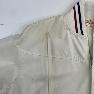 Vintage Adidas Trefoil Bomber Jacket Size Large 70s 80s