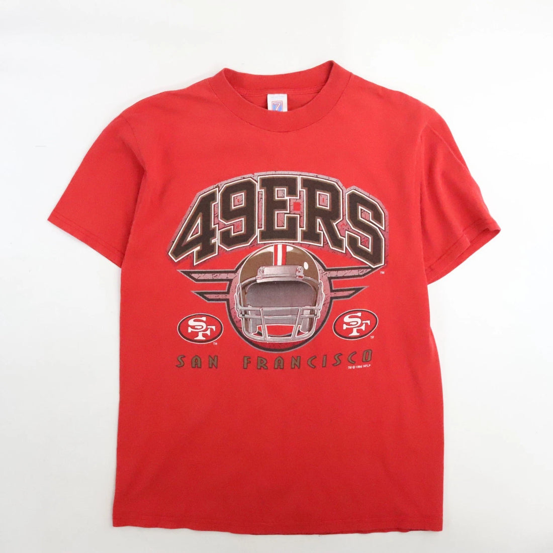 Vintage San Francisco 49ers T-Shirt Size Large 1995 90s NFL