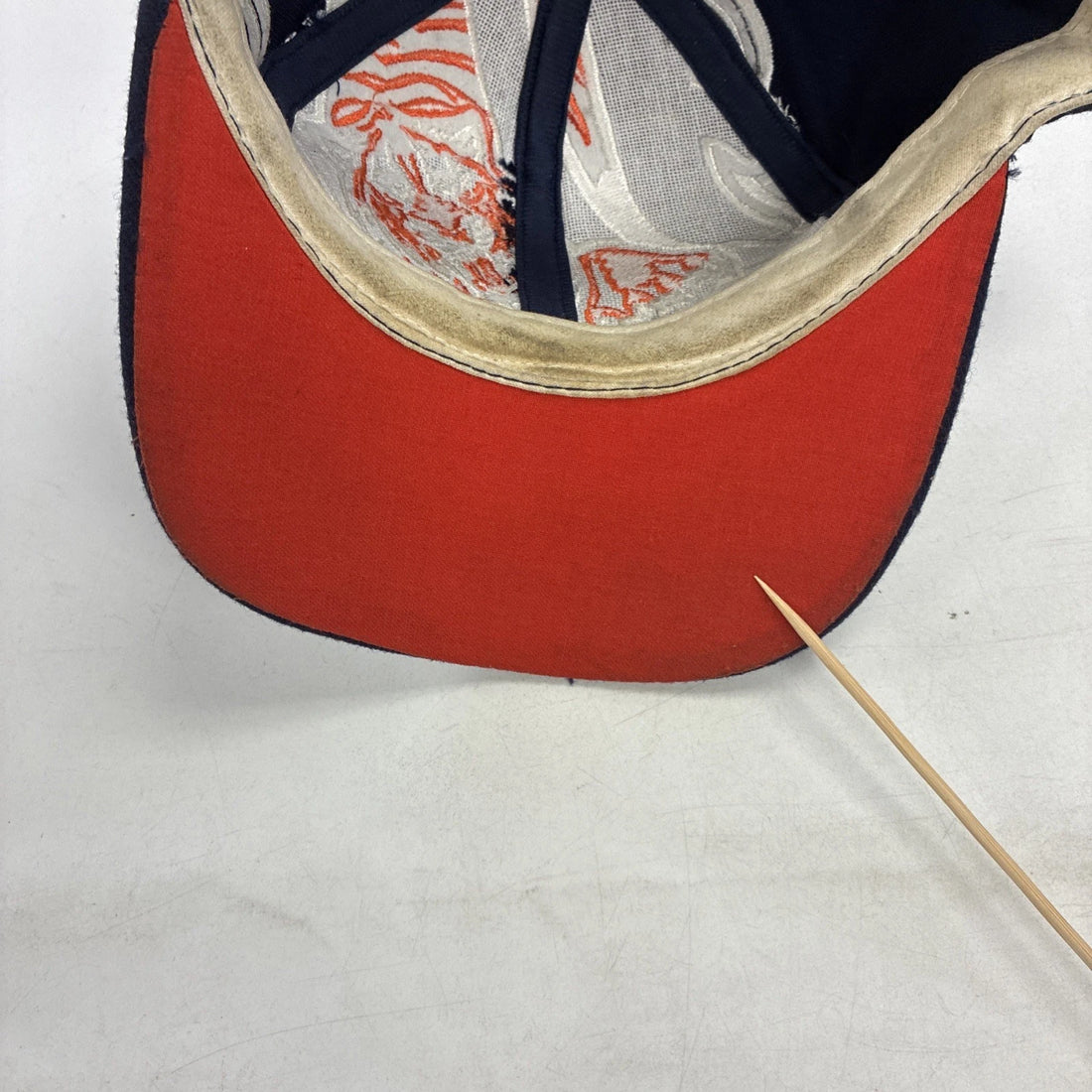 Vintage Detroit Tigers The Game Wool Snapback Hat Cap OSFA 90s MLB