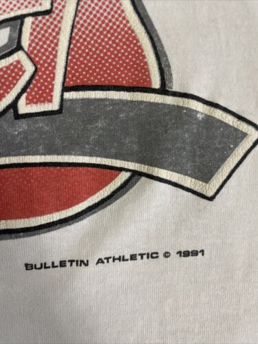 Vintage UNLV Runnin Rebels Wrap Around Bulletin T-Shirt One Size 1991 90s NCAA