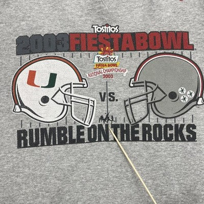 Vintage Fiesta Bowl 2003 Nike Crewneck Sweatshirt 2XL NCAA