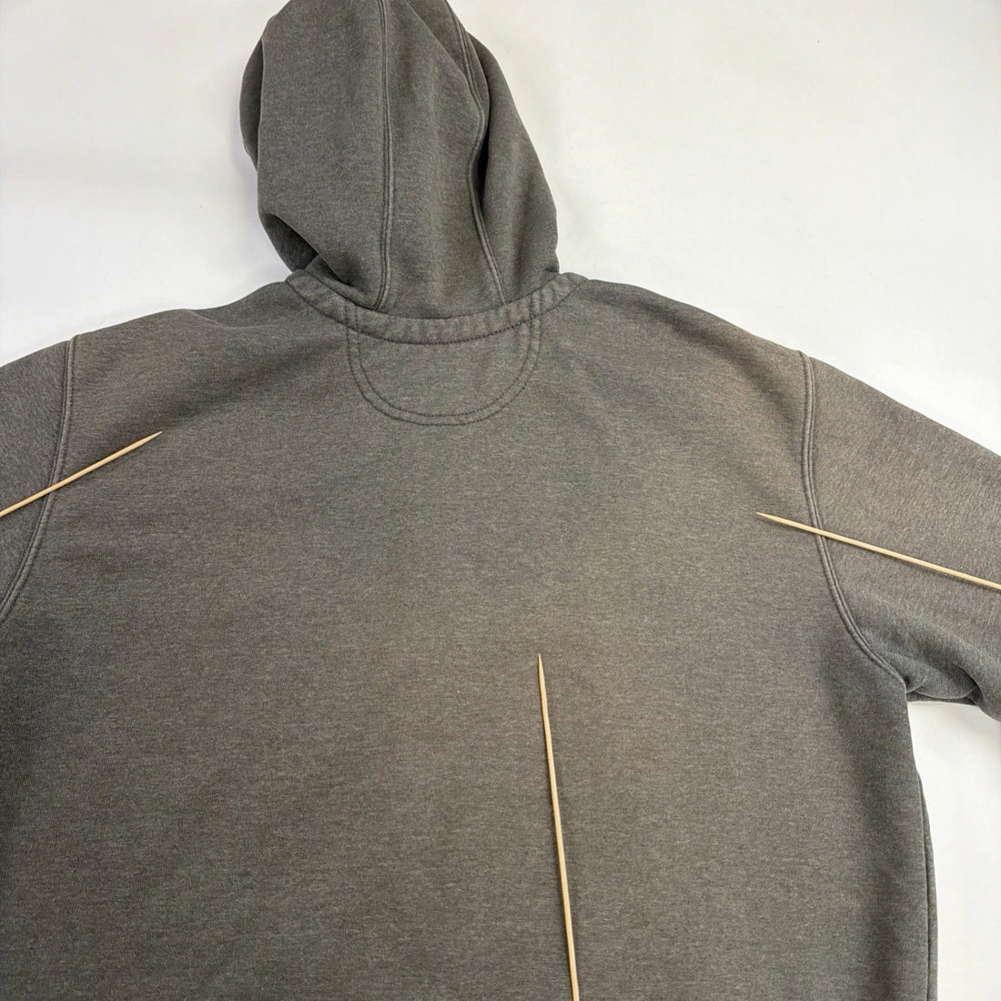 Carhartt Full Zip Sweatshirt Hoodie Size Large Charcoal Gray