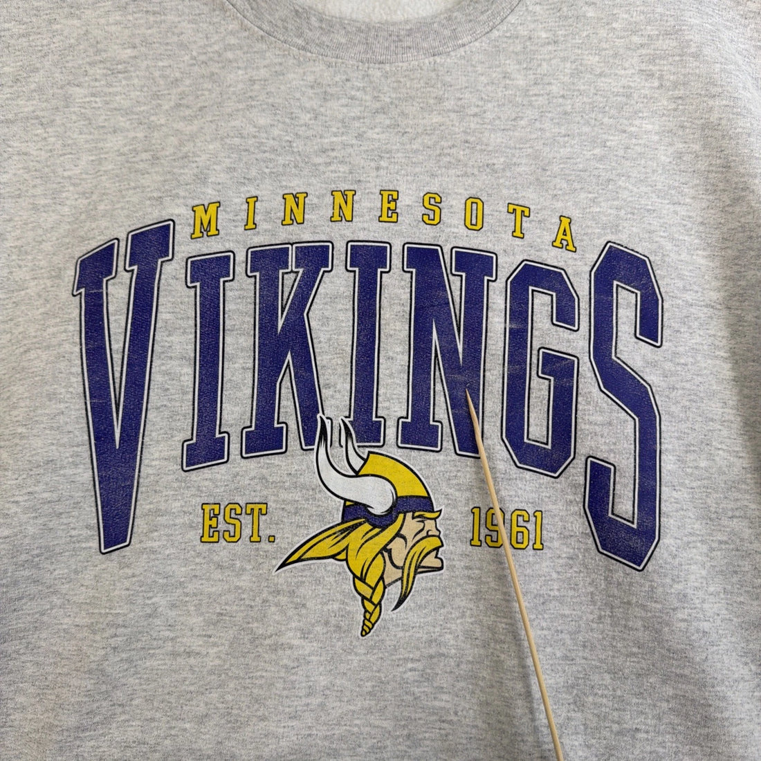 Vintage Minnesota Vikings Sweatshirt Crewneck Size XL NFL